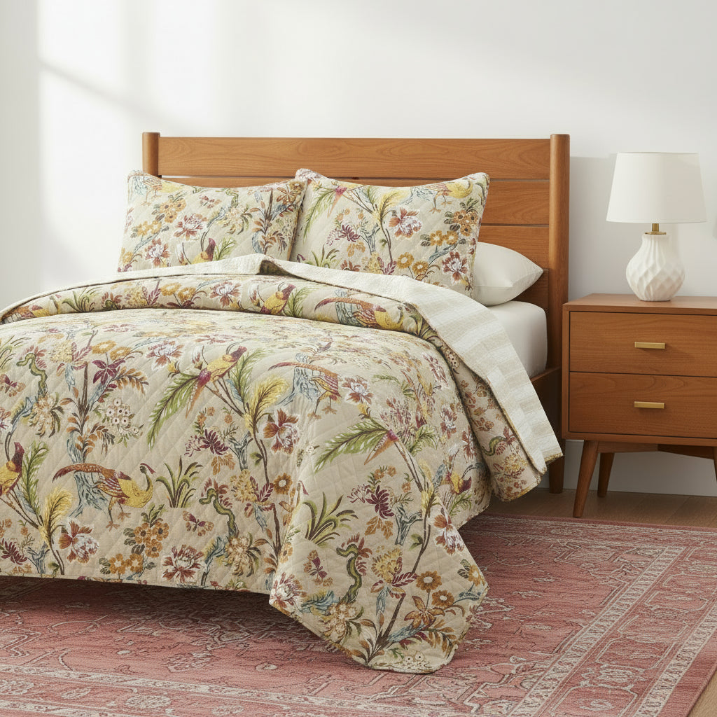Wild Plumage Quilt Set