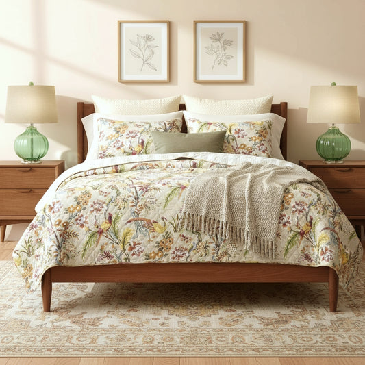 Wild Plumage Quilt Set