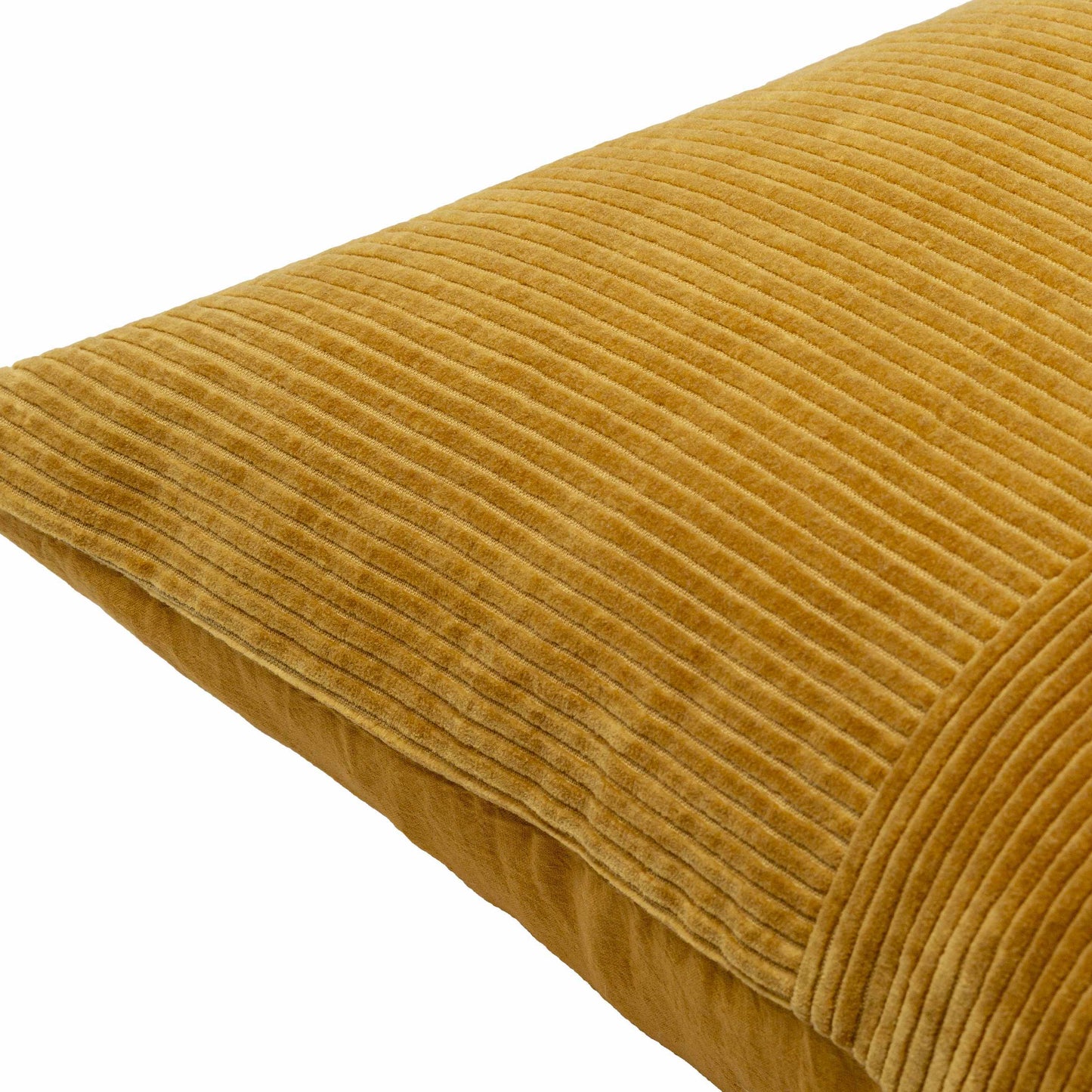 Jory Mustard Corduroy Accent Pillow-3