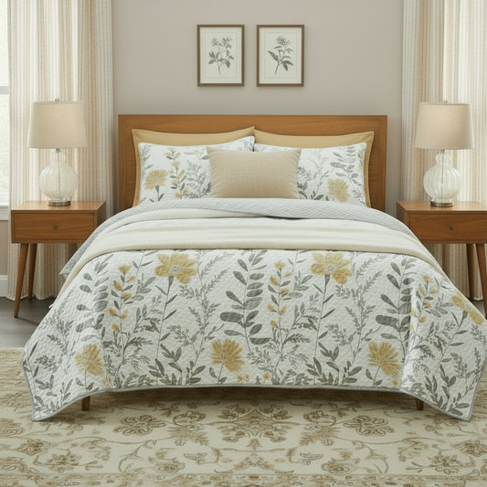 Morning Bloom Quilt Set